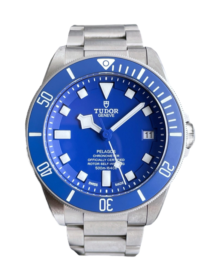 Tudor Pelagos Blå Titan