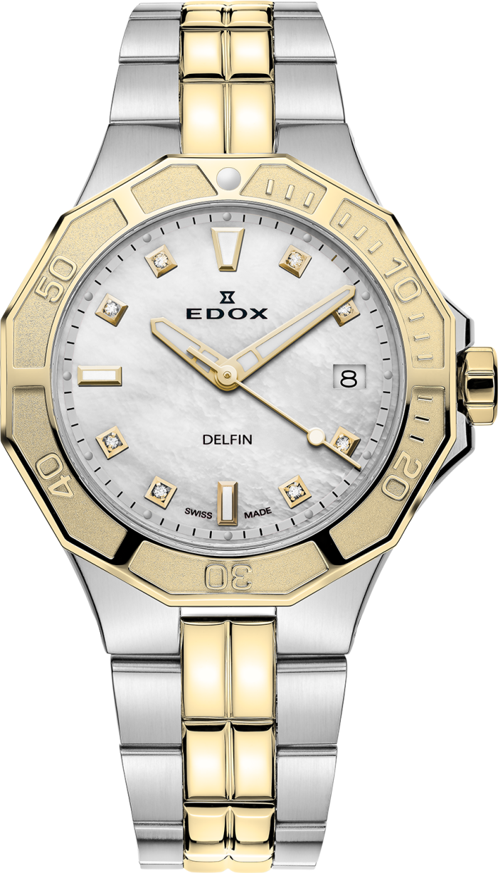 Edox Diver Date Lady