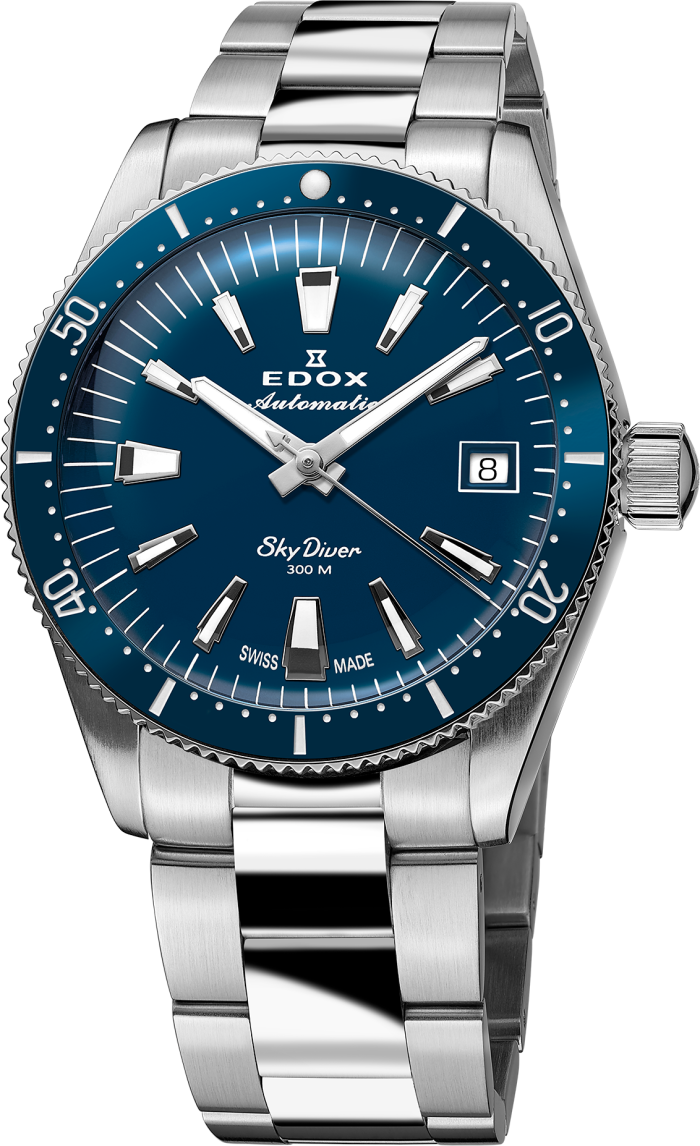 Edox SkyDiver 38mm Date Automatic