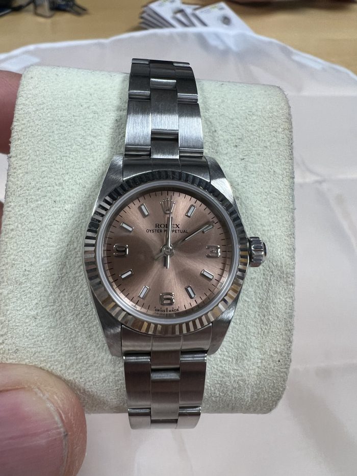 Rolex OP Lady  26mm med nydelig skive. - Bilde 2