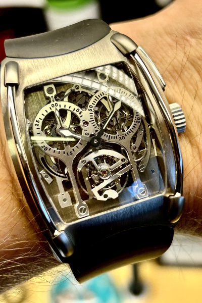 Alf Lie AL01 chrono flying tourbillon