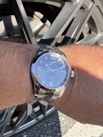 NWC - Classic Gents 41 Diamond – Silver - Bilde 4