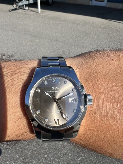 NWC - Classic Gents 41 Diamond – Silver - Bilde 5