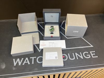 Oris Aquis Date 43,5mm – Green Dial – 2023 (Som ny) - Bilde 3