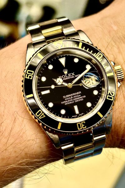 Solgt! Rolex Submariner Date 16613