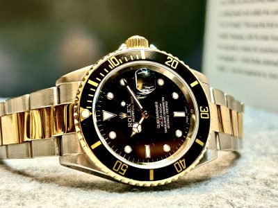 Solgt! Rolex Submariner Date 16613 - Bilde 3