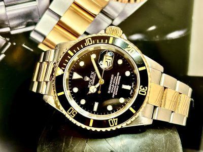 Solgt! Rolex Submariner Date 16613 - Bilde 6