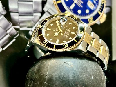 Solgt! Rolex Submariner Date 16613 - Bilde 7