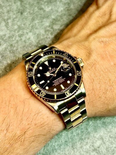 Solgt! Rolex Submariner Date 16613 - Bilde 13