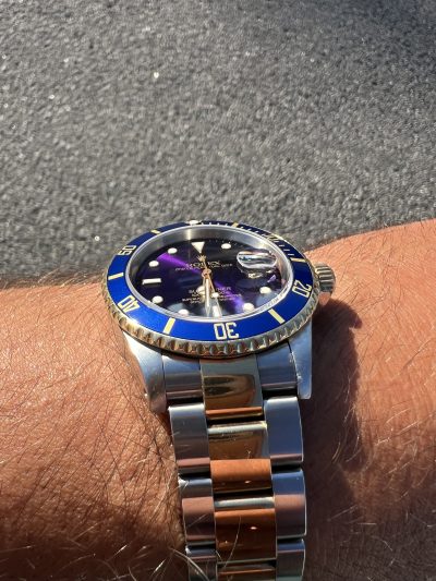 Solgt. Ny på vei inn:) Rolex Submariner Date 16613LB – “Bluesy” - Bilde 4