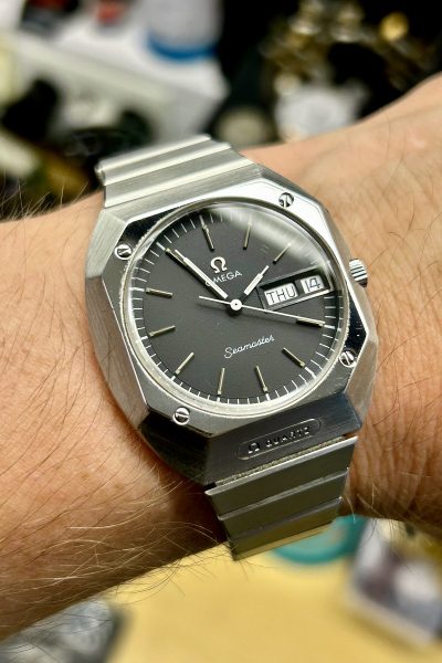 Sjelden Omega Seamaster Mariner Quartz – Unik 70-tallsdesign