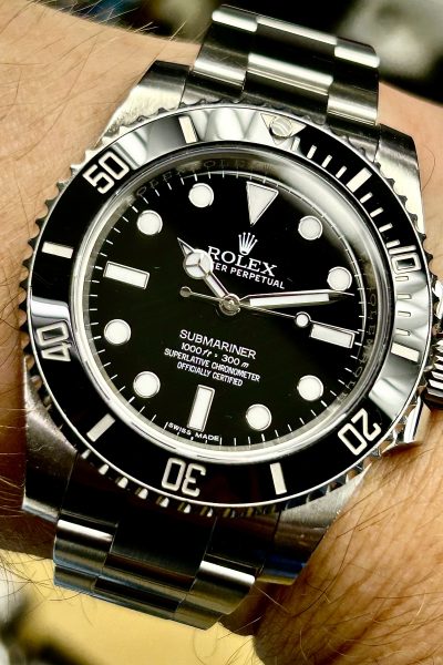 Rolex Submariner 114060 Strøken Komplett!