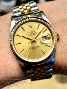 SOLGT!! Rolex Datejust 16233 Tow Tone 1993 mod