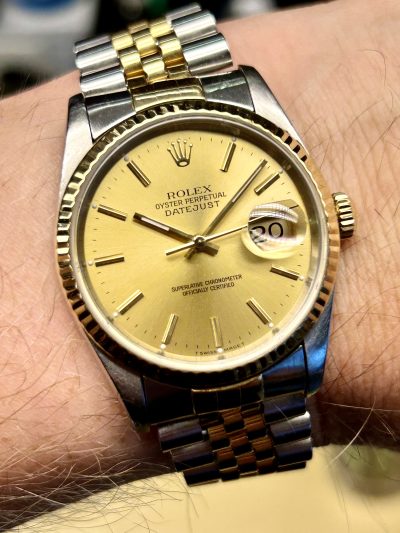 Rolex Datejust 16233 Tow Tone 1993 mod