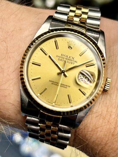 Rolex Datejust 16233 Tow Tone 1993 mod - Bilde 4