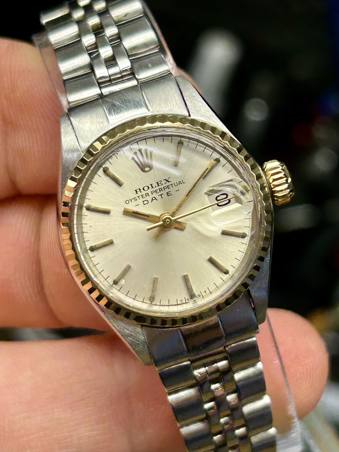 Rolex Oyster Perpetual Date 26mm – Two Tone - Bilde 12