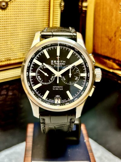 Zenith El Primero Pilot meget pen! - Bilde 11