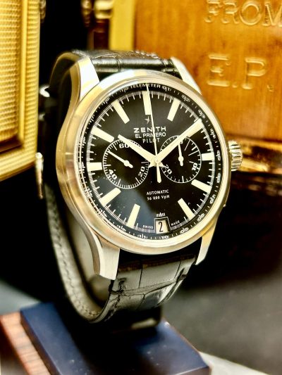 Zenith El Primero Pilot meget pen! - Bilde 12