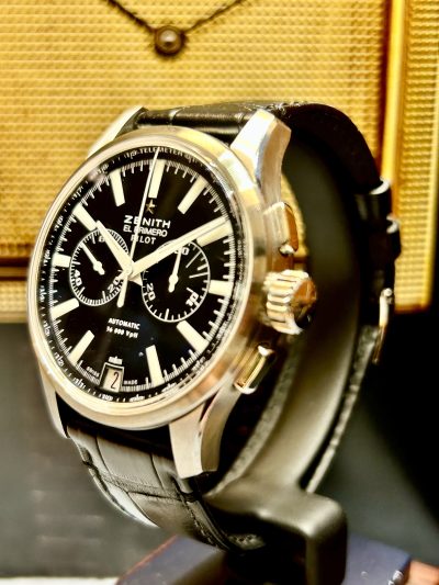 Zenith El Primero Pilot meget pen! - Bilde 13
