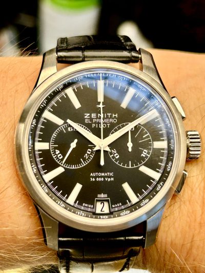 Zenith El Primero Pilot meget pen! - Bilde 2