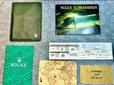 SOLGT!! Rolex Submariner Date 16613 – “Bluesy” – 1993 - Bilde 12