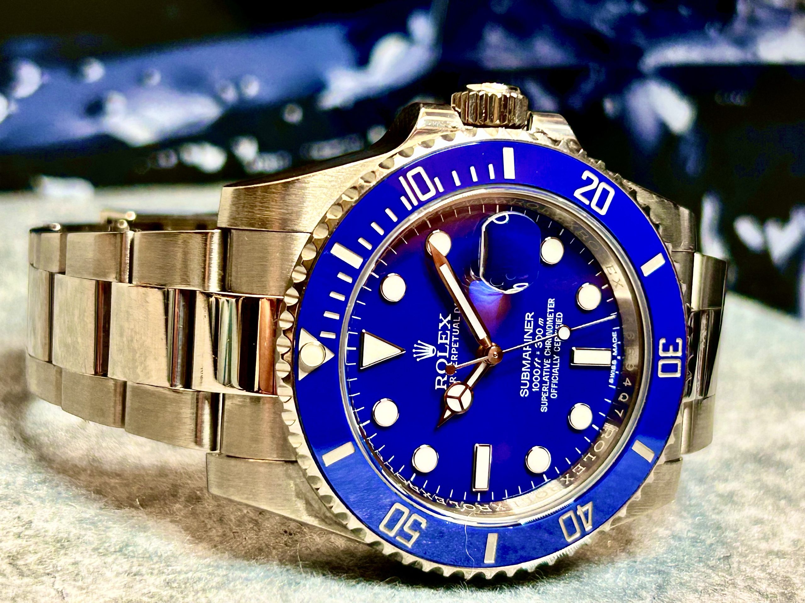 Rolex Submariner Date “Smurf” 116619LB - Bilde 7