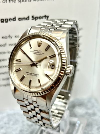 Rolex i stål og hvitt gull Ref 1601 fra 1971 - Bilde 10