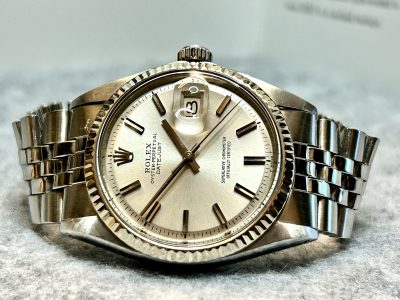 Rolex i stål og hvitt gull Ref 1601 fra 1971 - Bilde 8