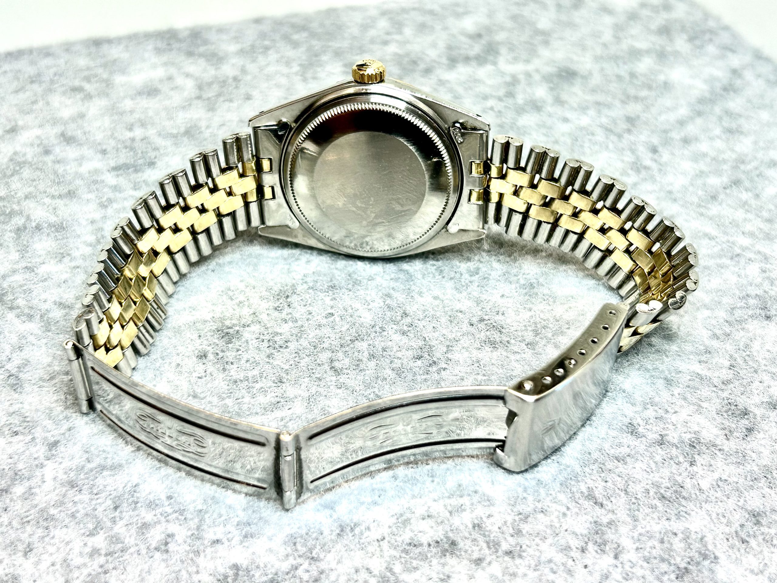 SOLGT!! Rolex Datejust Two Tone Ref 1601 fra 1970 - Bilde 5