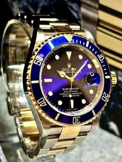Rolex Submariner Date 16613 “Bluesy” – 2005 - Bilde 18