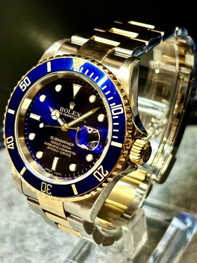Rolex Submariner Date 16613 “Bluesy” – 2005 - Bilde 17