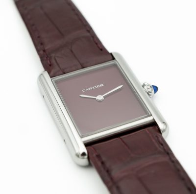 Cartier Tank Must – Burgundy Dial - Bilde 14