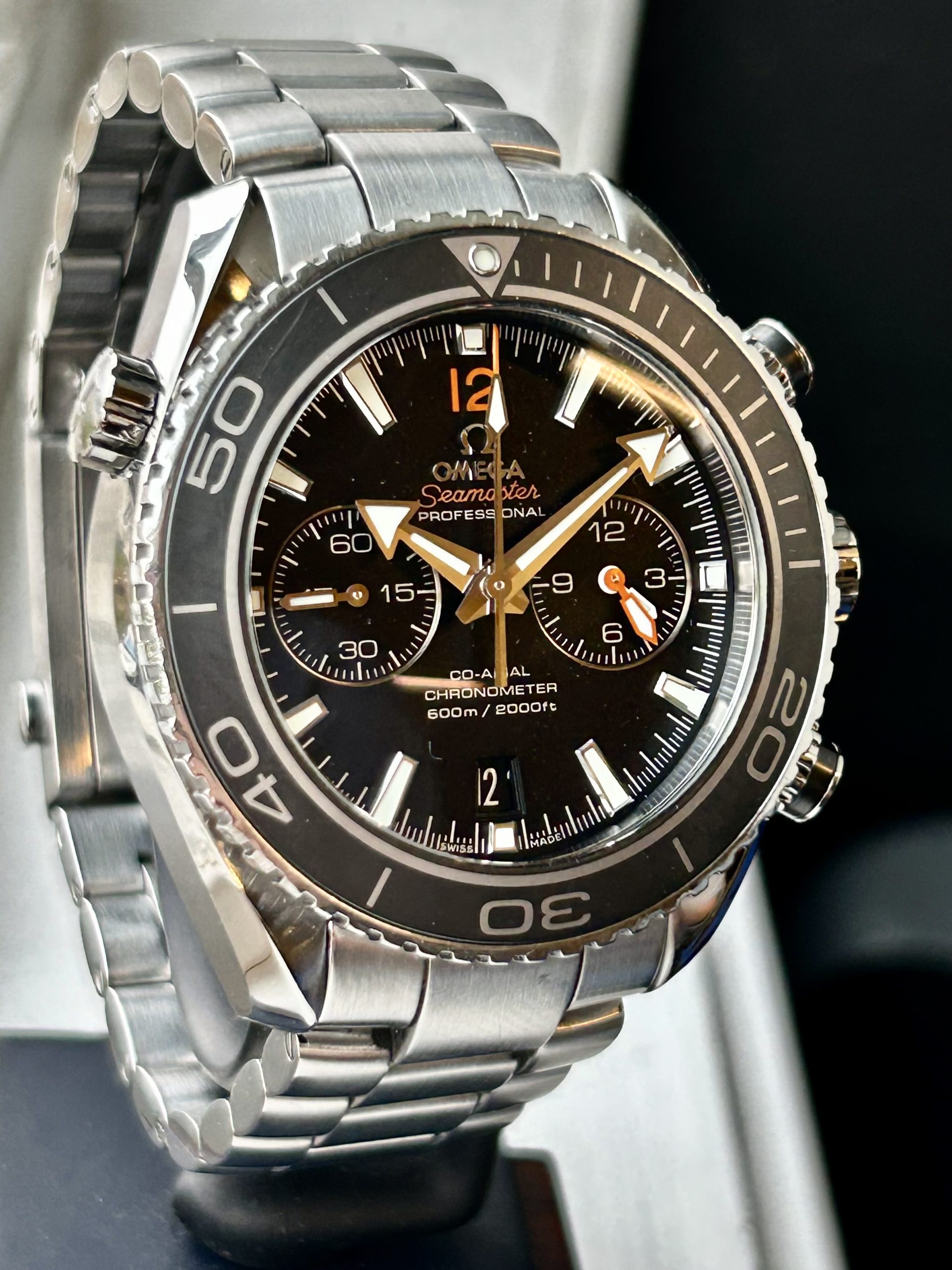 Omega Seamaster Planet Ocean Chronograph 600M Co-Axial 45,5 mm 2015 - Bilde 2