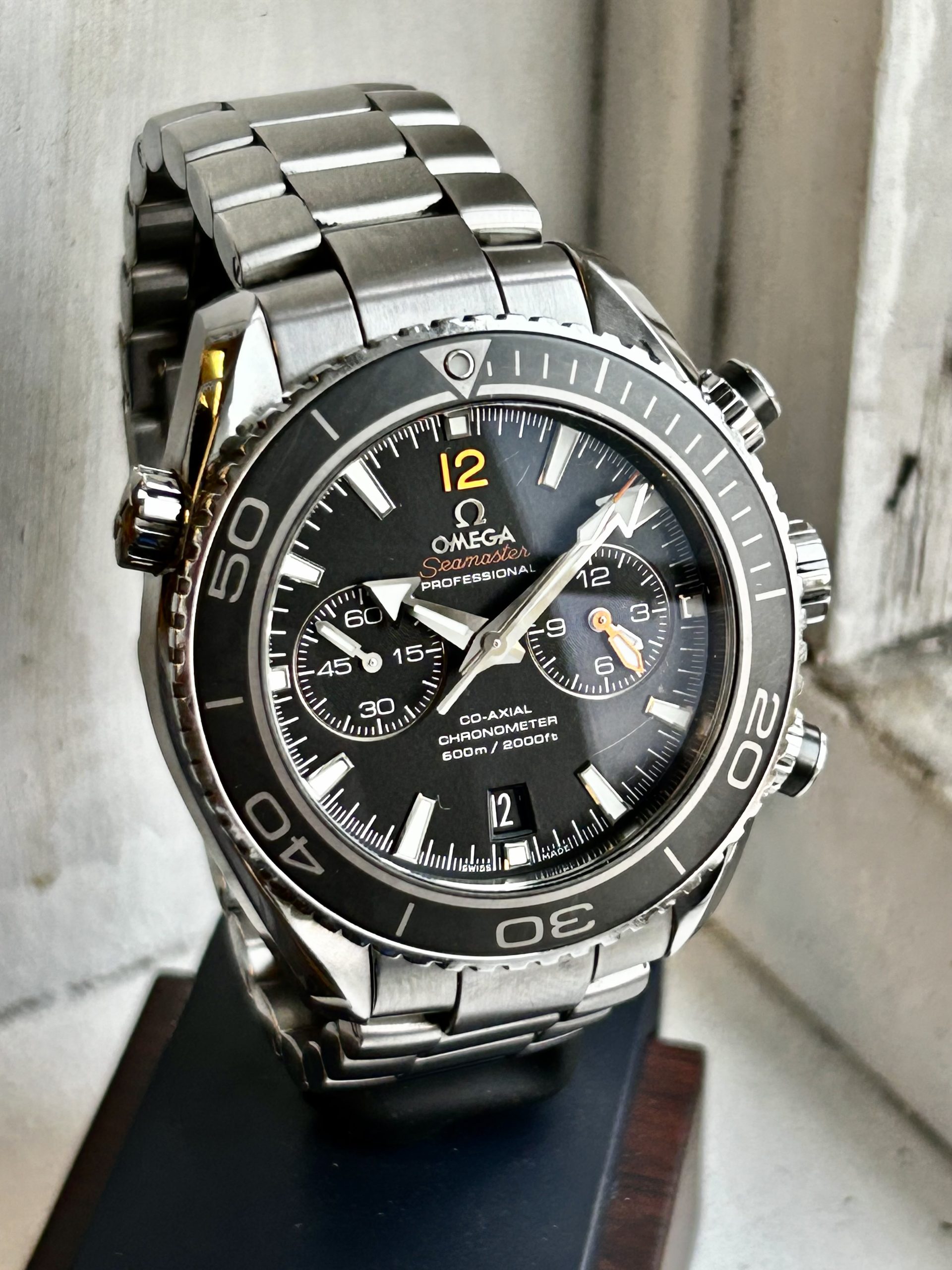 Omega Seamaster Planet Ocean Chronograph 600M Co-Axial 45,5 mm 2015 - Bilde 3
