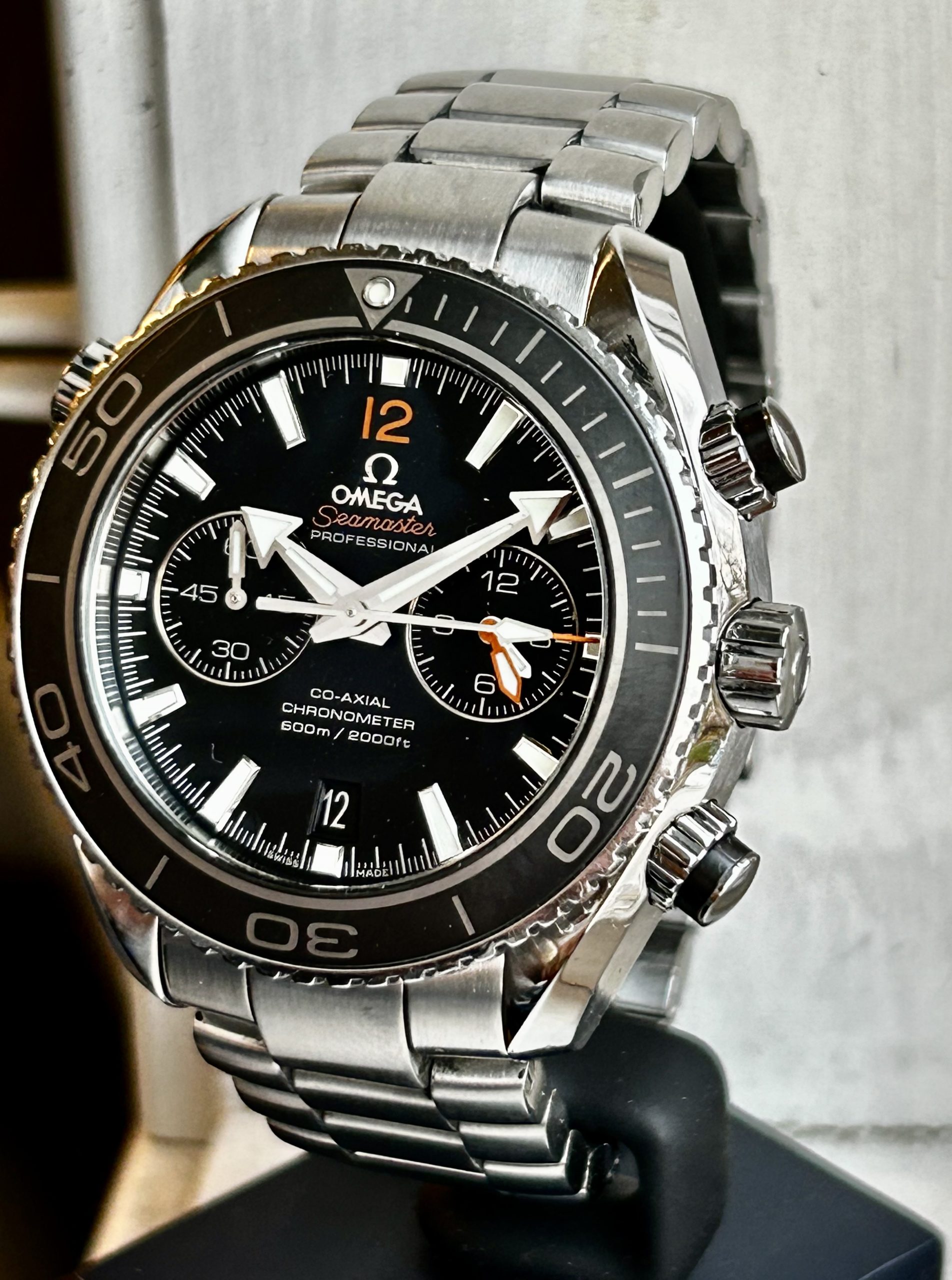 Omega Seamaster Planet Ocean Chronograph 600M Co-Axial 45,5 mm 2015 - Bilde 4