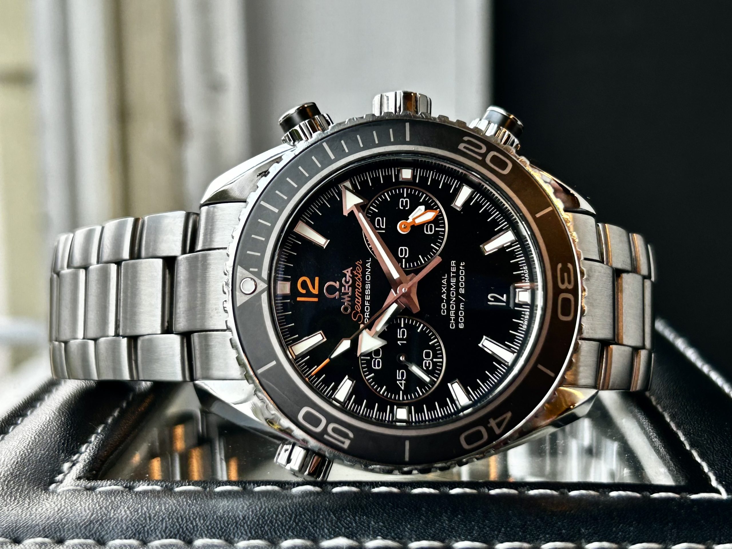 Omega Seamaster Planet Ocean Chronograph 600M Co-Axial 45,5 mm 2015 - Bilde 5