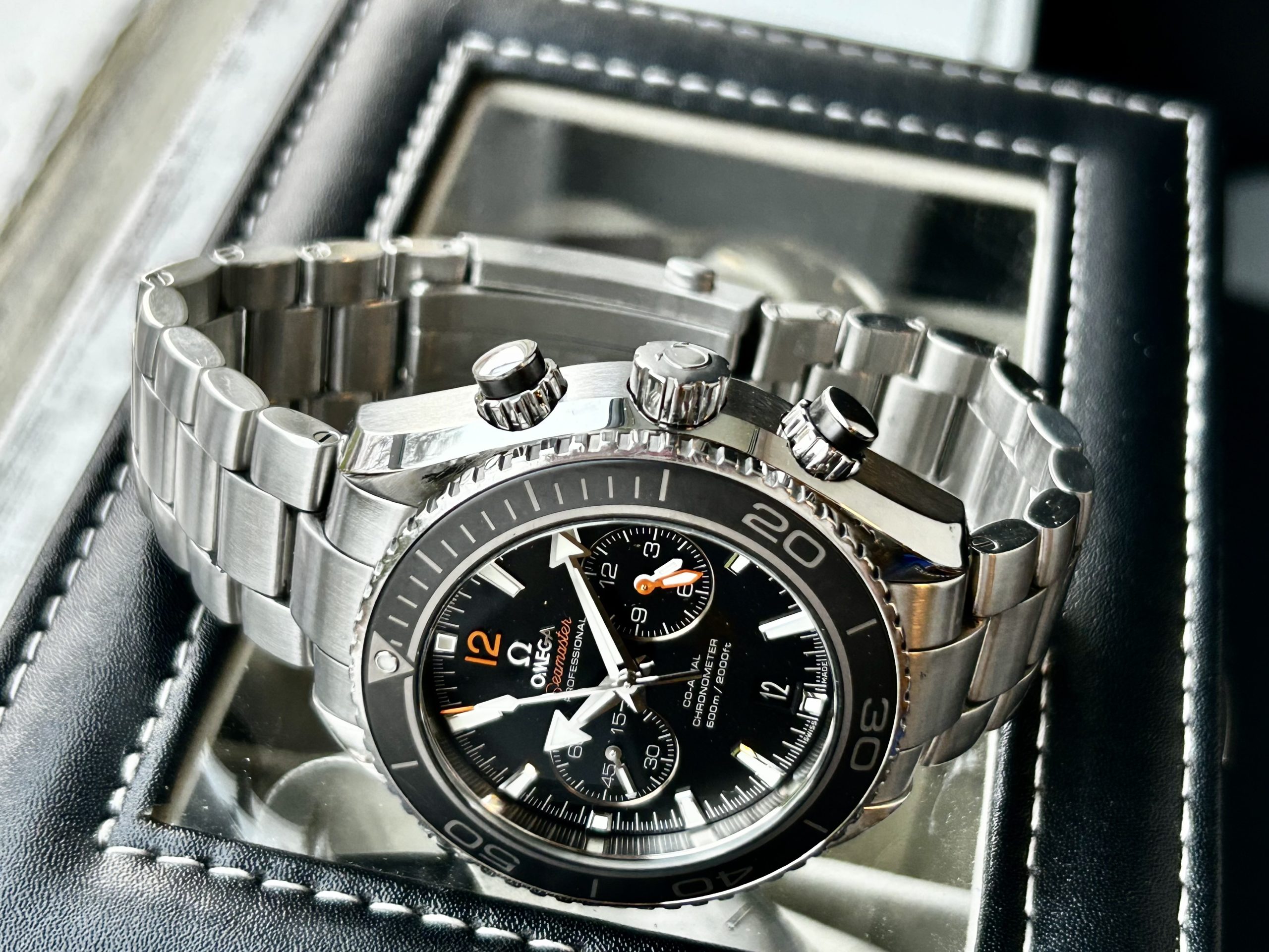 Omega Seamaster Planet Ocean Chronograph 600M Co-Axial 45,5 mm 2015 - Bilde 6