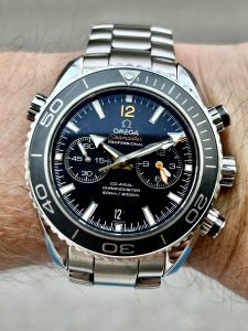 Solgt - Omega Seamaster Planet Ocean Chronograph 600M Co-Axial 45,5 mm 2015