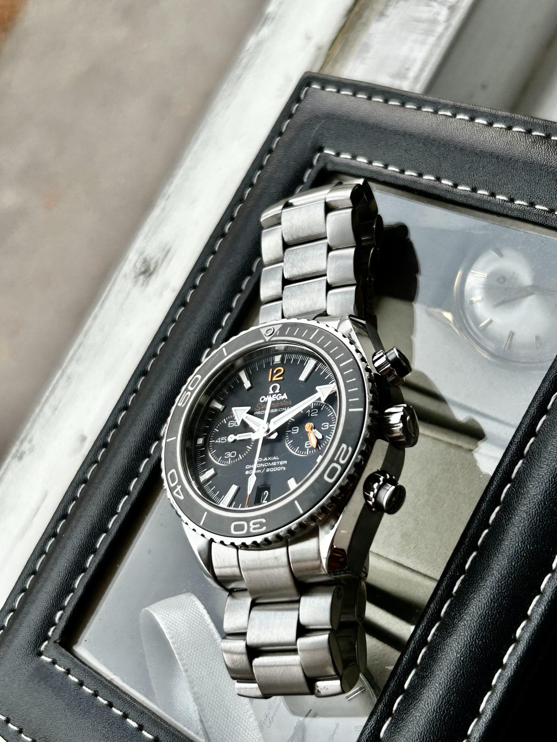 Omega Seamaster Planet Ocean Chronograph 600M Co-Axial 45,5 mm 2015 - Bilde 9