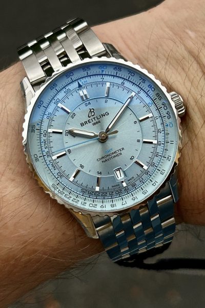 Breitling Navitimer GMT 41 – Ice Blue 2025 Ny