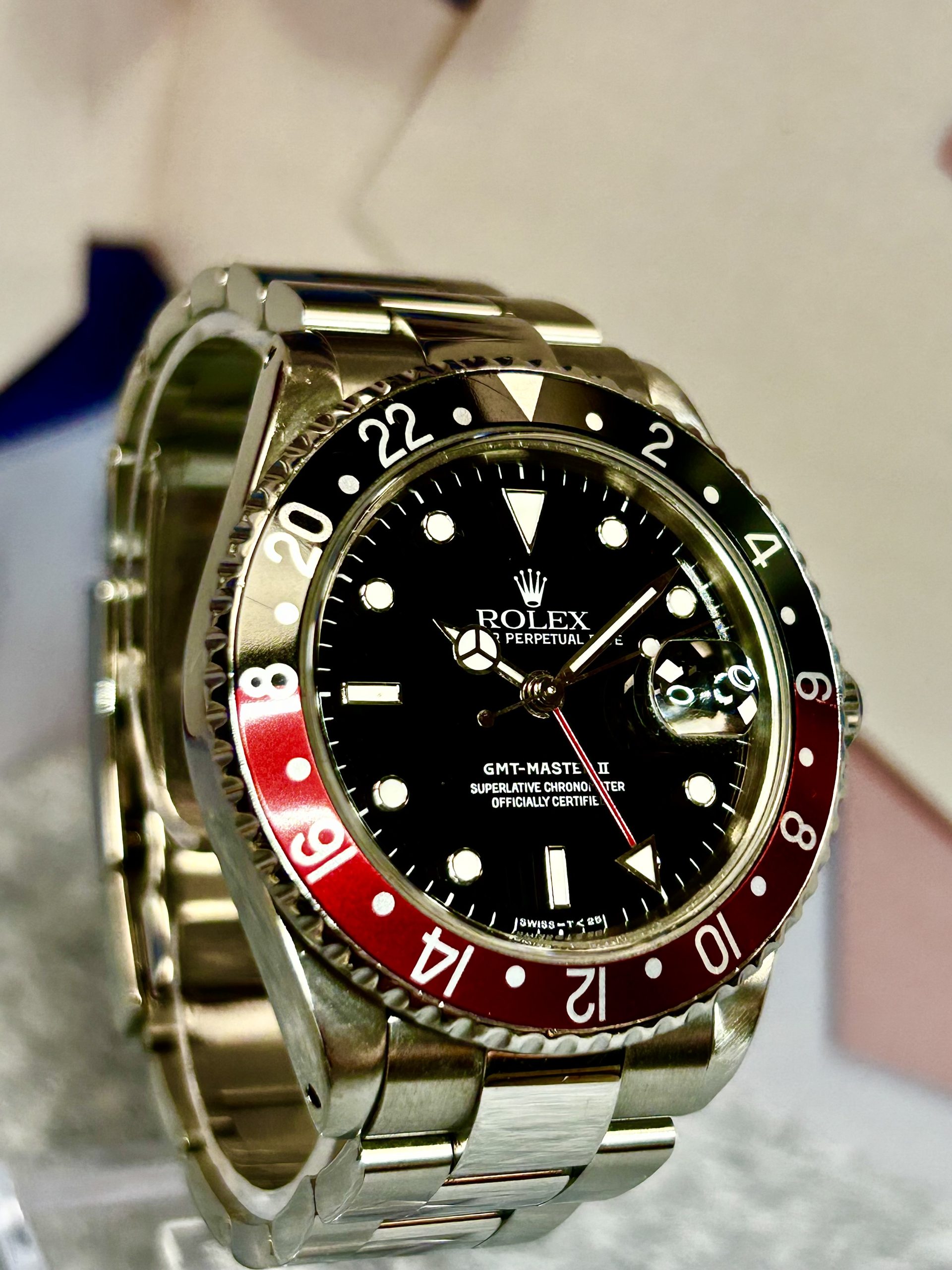 Solgt - Rolex GMT-Master II “Coke” – 1993-modell | Strøkent eksemplar - Bilde 18
