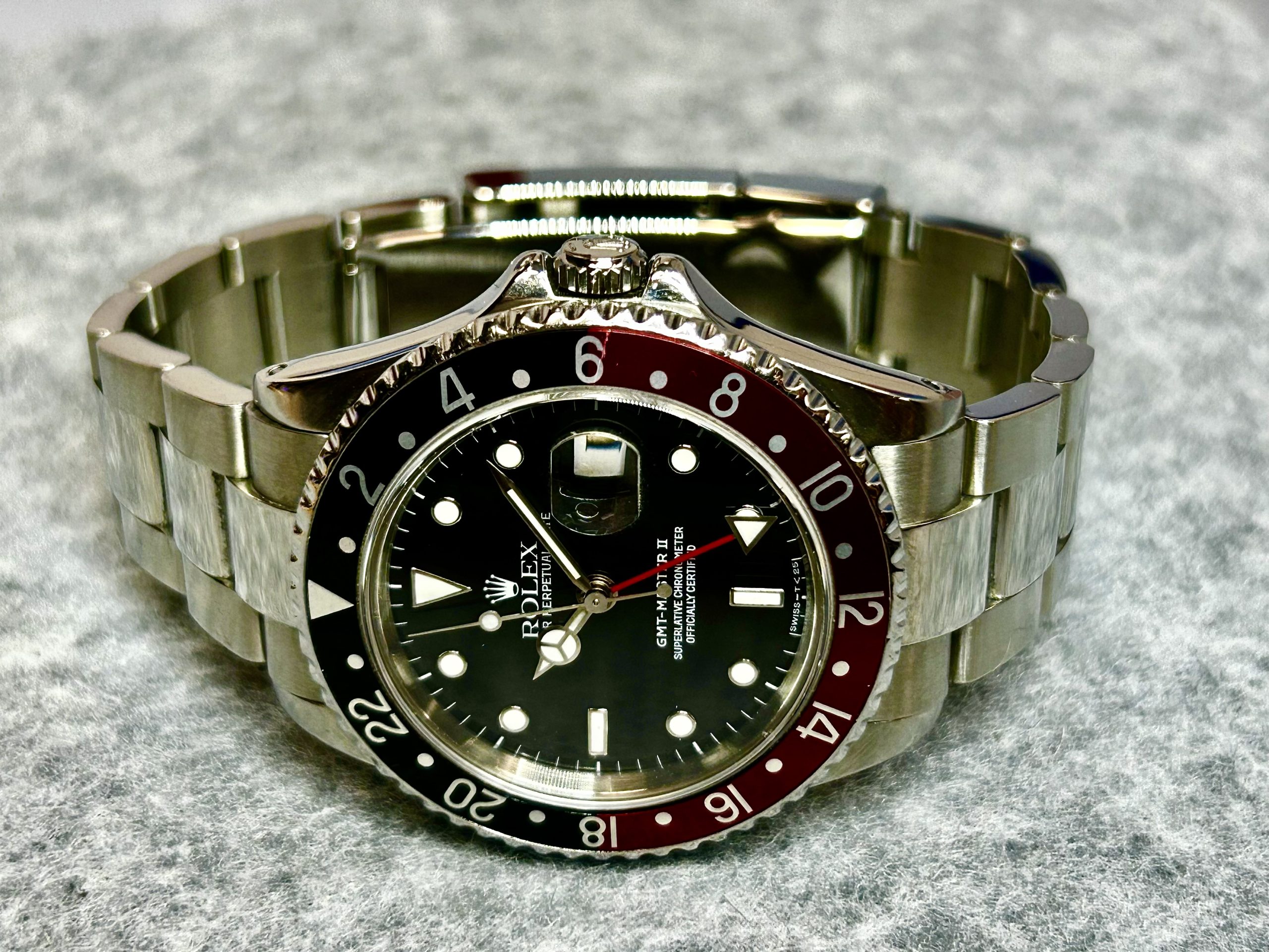 Solgt - Rolex GMT-Master II “Coke” – 1993-modell | Strøkent eksemplar - Bilde 17