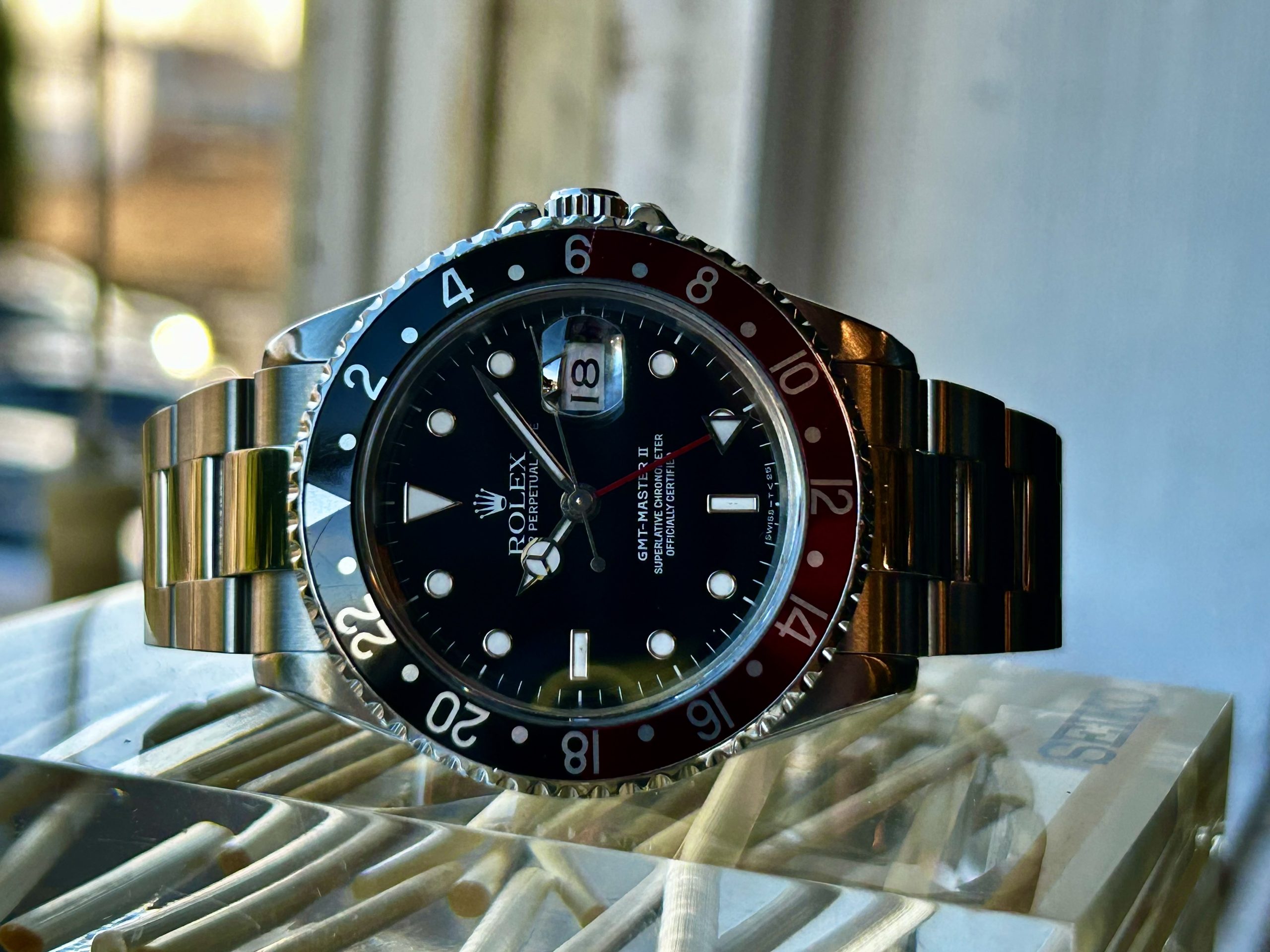 Solgt - Rolex GMT-Master II “Coke” – 1993-modell | Strøkent eksemplar - Bilde 8