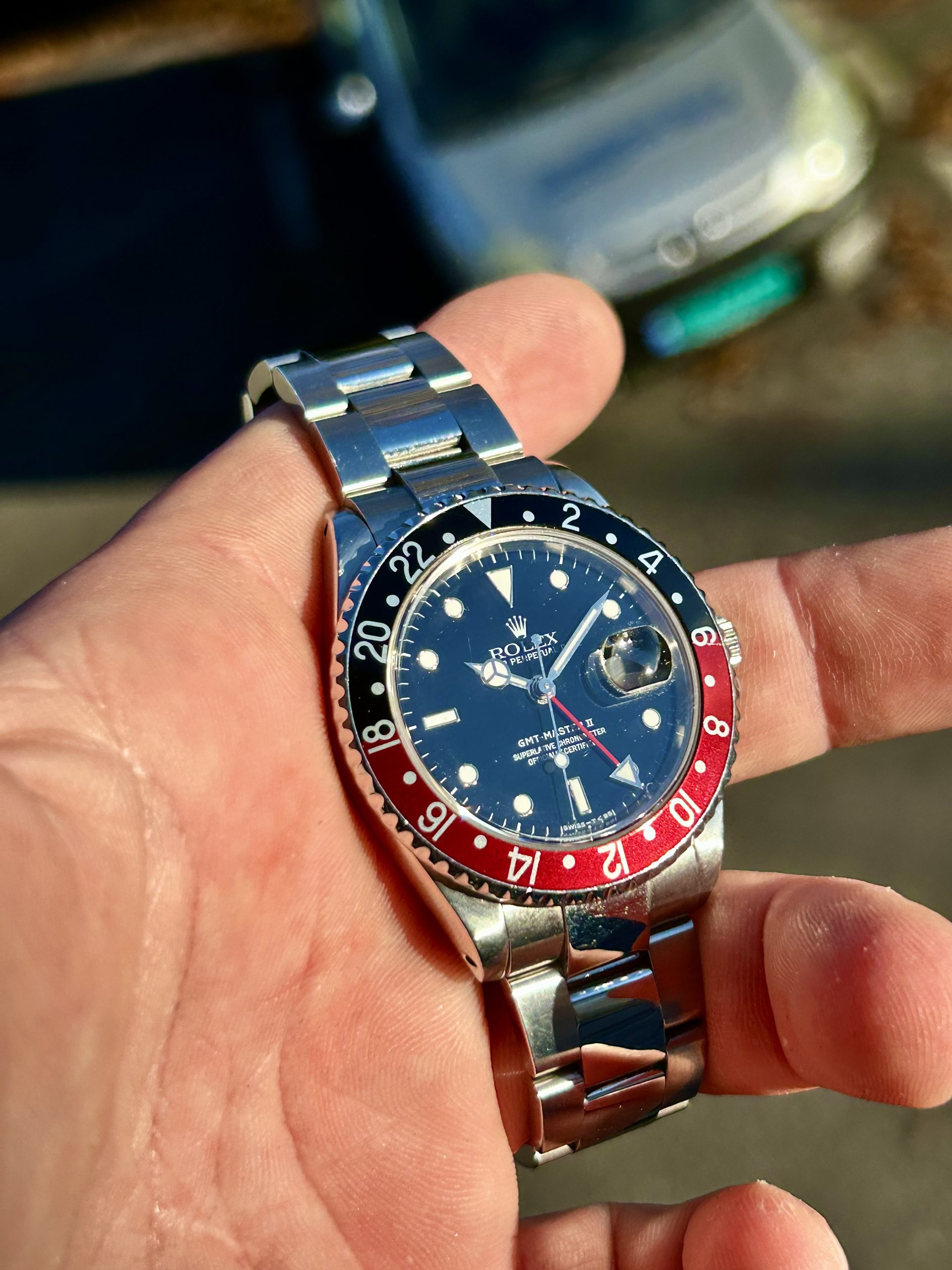 Solgt - Rolex GMT-Master II “Coke” – 1993-modell | Strøkent eksemplar - Bilde 3