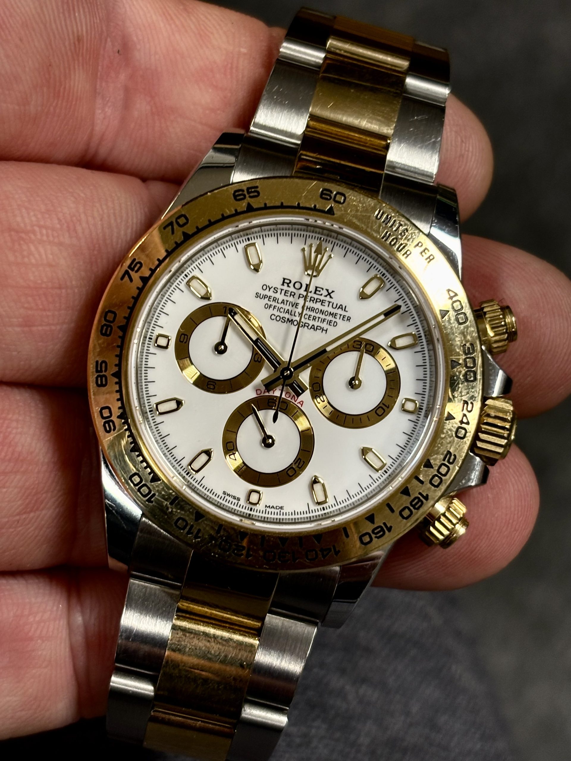 Rolex Cosmograph Daytona – Gull/Stål 2021 - Bilde 2