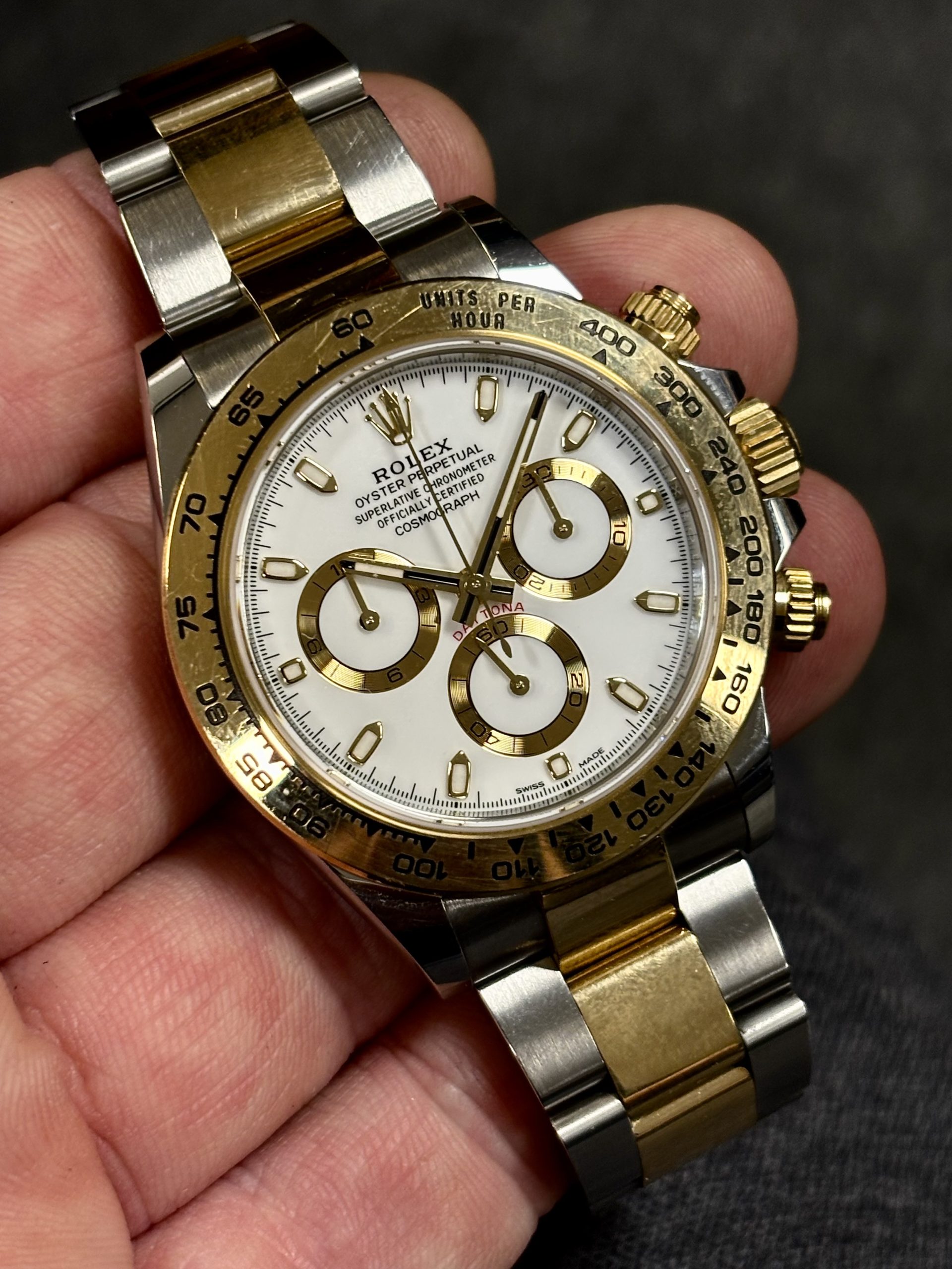 Rolex Cosmograph Daytona – Gull/Stål 2021 - Bilde 5