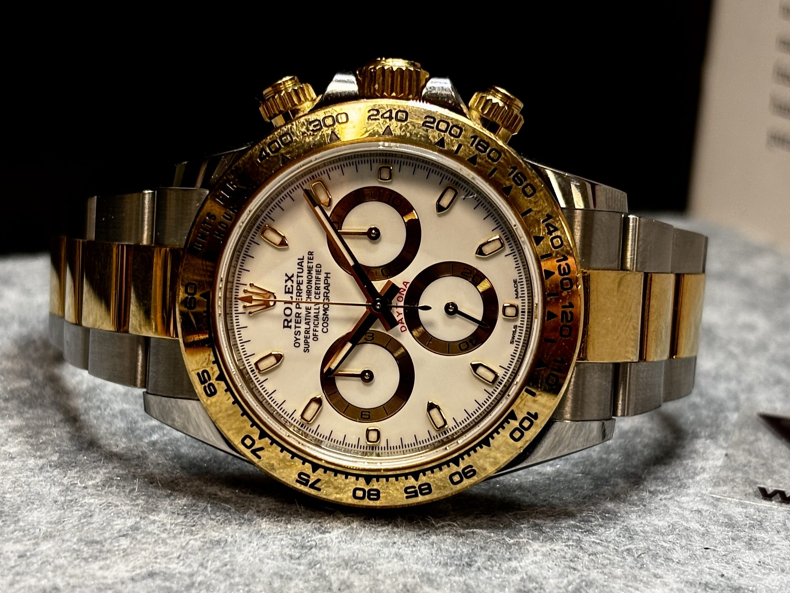 Rolex Cosmograph Daytona – Gull/Stål 2021 - Bilde 7