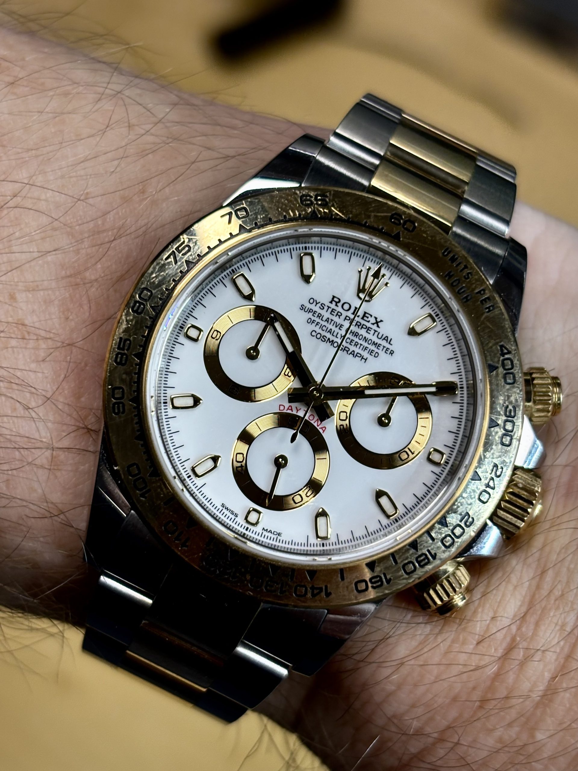 Rolex Cosmograph Daytona – Gull/Stål 2021 - Bilde 12
