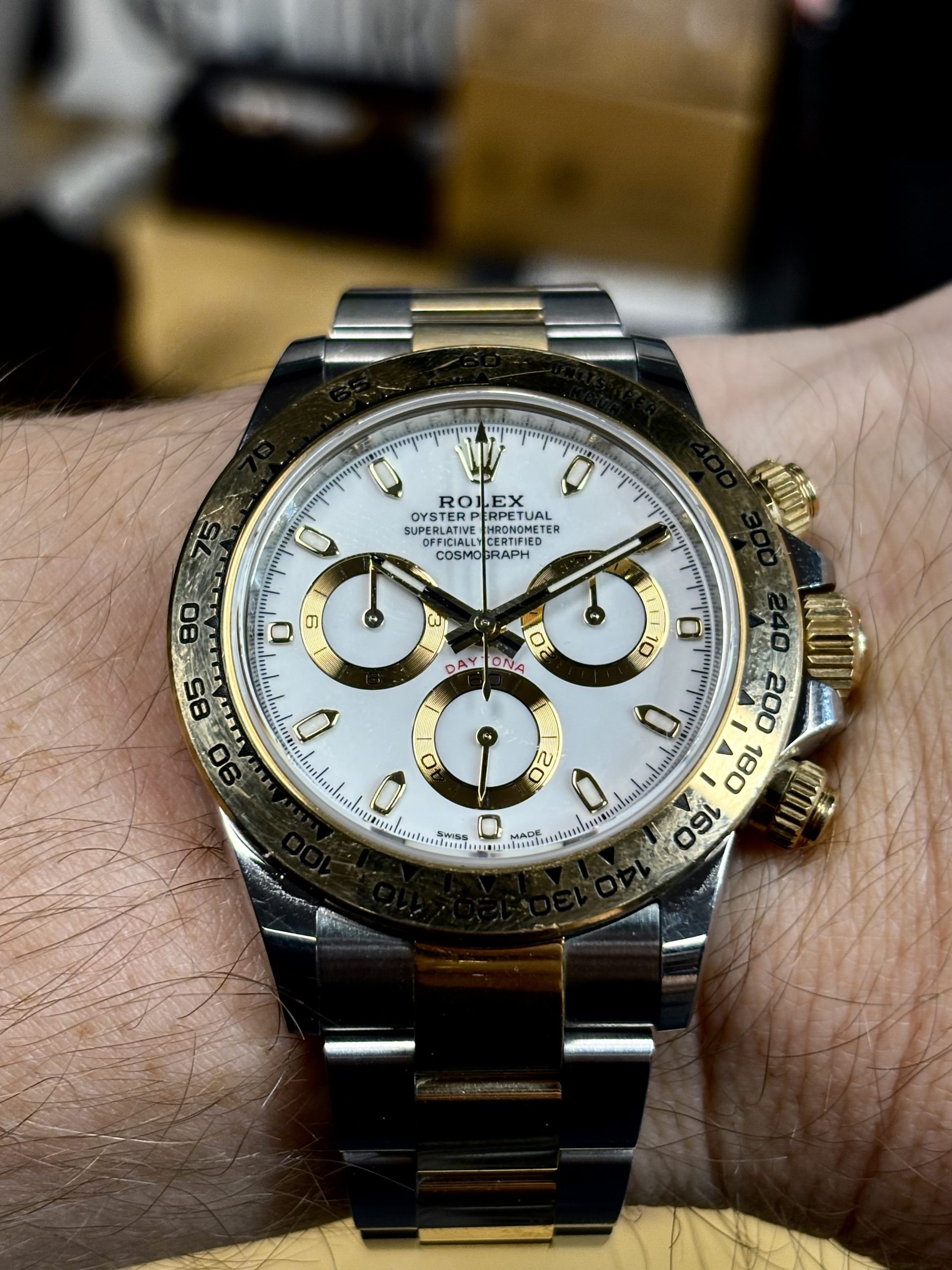 Rolex Cosmograph Daytona – Gull/Stål 2021 - Bilde 11