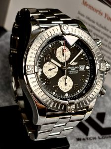 Solgt - Breitling Super Avenger 48 mm – Meget strøken | 2007 | Boks & papirer